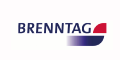 Logotipo de Brenntag en fondo blanco.