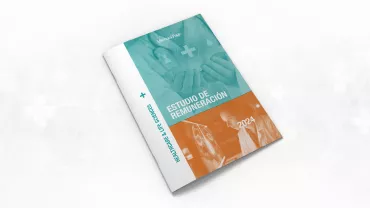 Portada del informe de remuneración 2024 sobre fondo blanco.